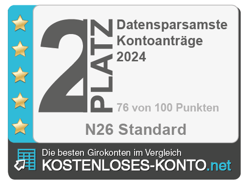 Testsiegel 2. Platz N26